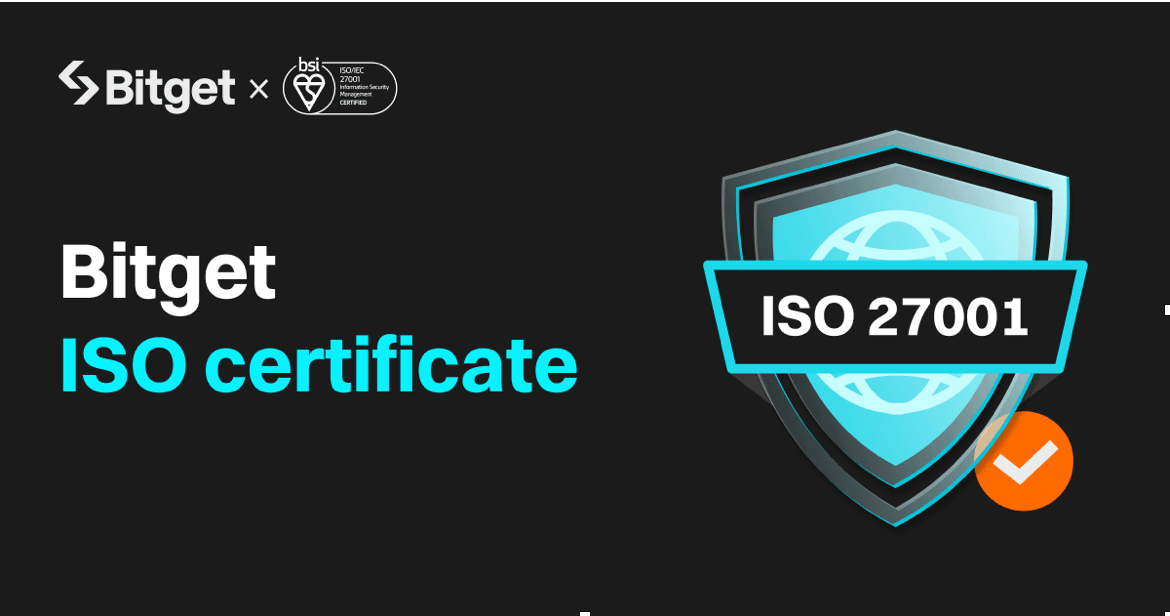 Bitget ottiene la certificazione ISO 27001:2022, rinforzando così il suo impegno in termini di trasparenza e sicurezza